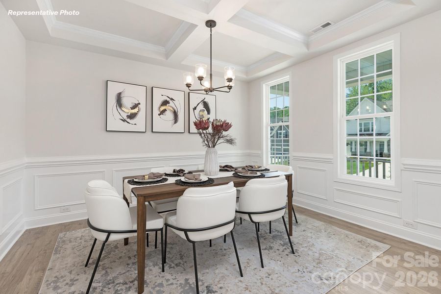 Furnished interior view inside a new home in Laurelbrook, Sherrills Ford (Image 12).