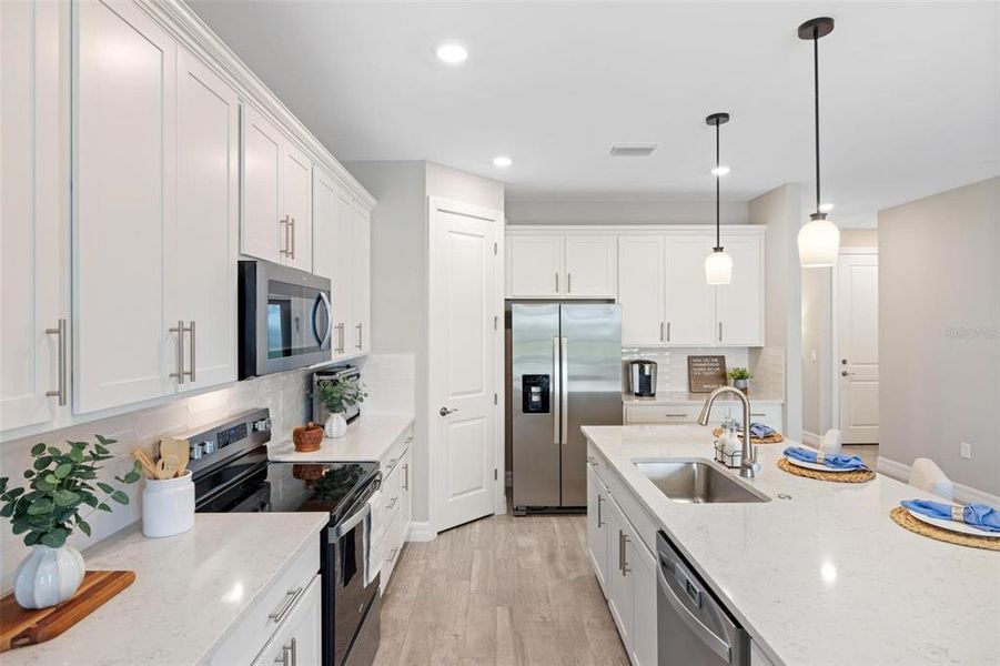 Furnished interior view inside a new home in , North Port (Image 14).