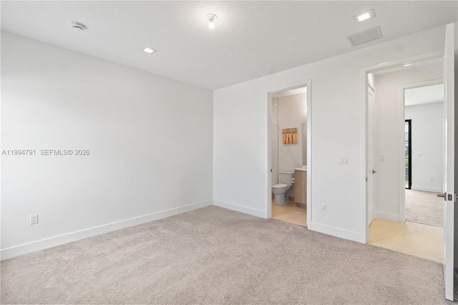 4th bedroom with ensuite bath