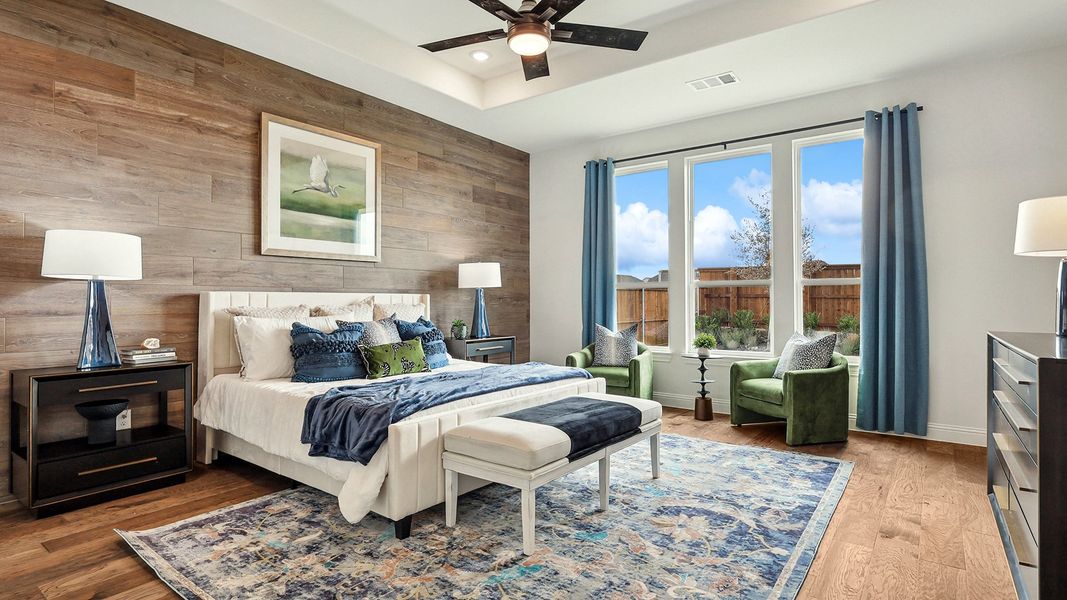 Representative furnished interior of a home built from the Cornell by DRB Homes in Lakeshore Bluffs, Shady Shores (Image 14). Representative furnished interior of a home built from the Cornell by DRB Homes in Lakeshore Bluffs, Shady Shores (Image 14).