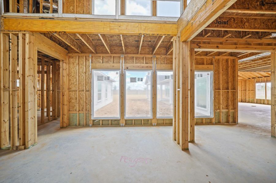 Spacious, unfurnished interior of a new home in Bridgeland, Cypress (Image 13).