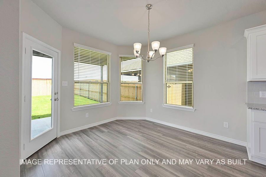 Representative unfurnished interior of a home built from the Sonoma by D.R. Horton in Southern Pointe, College Station (Image 14). Representative unfurnished interior of a home built from the Sonoma by D.R. Horton in Southern Pointe, College Station (Image 14).