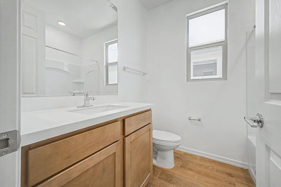 Furnished interior view inside a new home in Soleo, San Tan Valley (Image 5).
