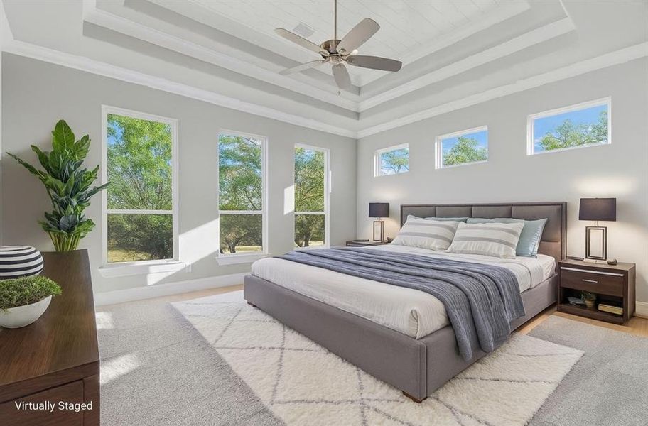 Furnished interior view inside a new home in , Weatherford (Image 4). Furnished interior view inside a new home in , Weatherford (Image 4).