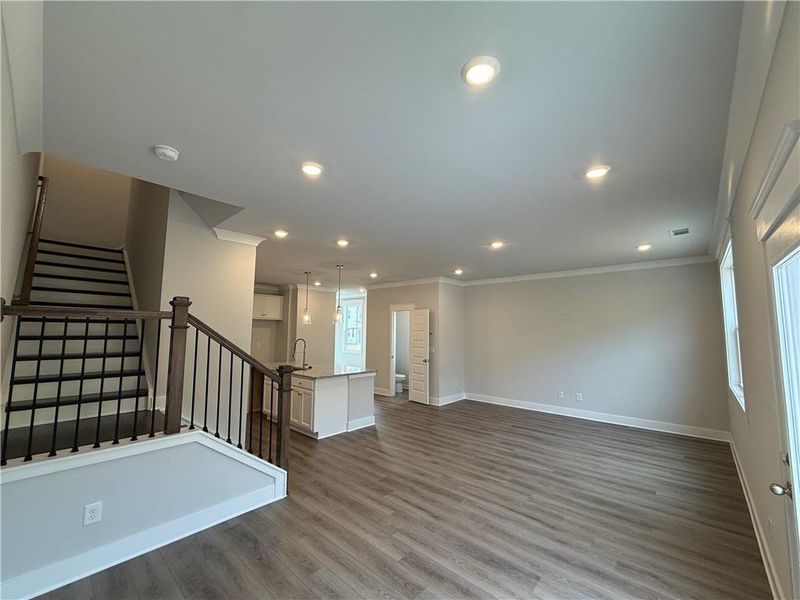Spacious, unfurnished interior of a new home in The Towns at Auburn Station West, Auburn (Image 17).