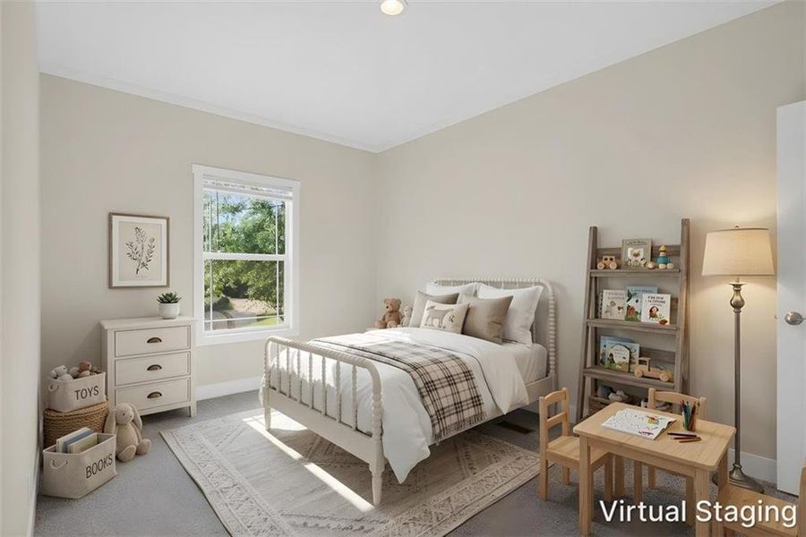 Furnished interior view inside a new home in , Waleska (Image 28).