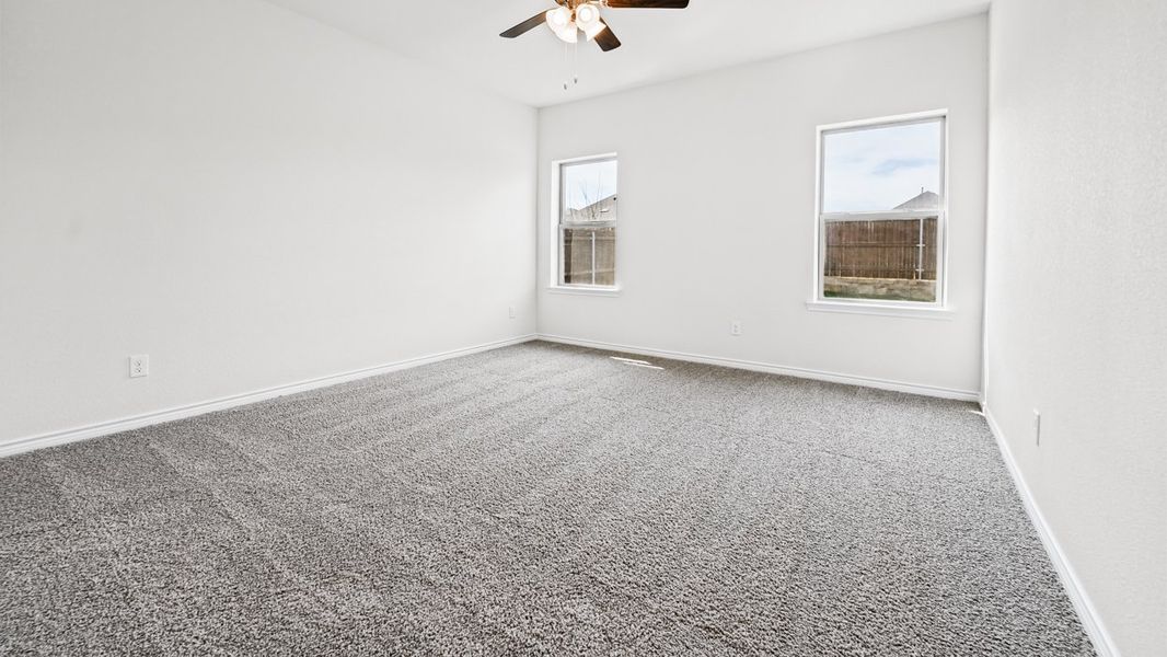 Spacious, unfurnished interior of a new home in Silverado, Aubrey (Image 6). Spacious, unfurnished interior of a new home in Silverado, Aubrey (Image 6).