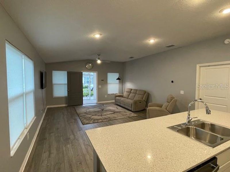 Furnished interior view inside a new home in , The Villages (Image 10).