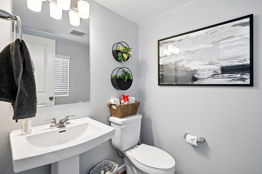Furnished interior view inside a new home in Parterre, Thornton (Image 12). Furnished interior view inside a new home in Parterre, Thornton (Image 12).