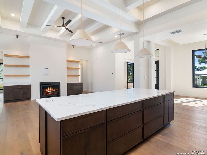 Furnished interior view inside a new home in , Boerne (Image 6).