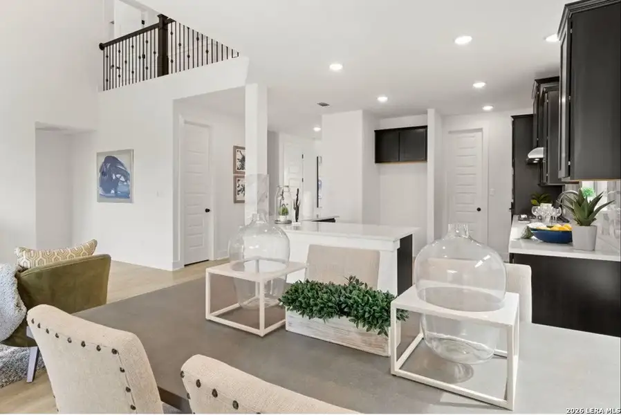 Furnished interior view inside a new home in The Parklands, Schertz (Image 8).