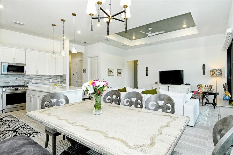 Furnished interior view inside a new home in , Nokomis (Image 12).