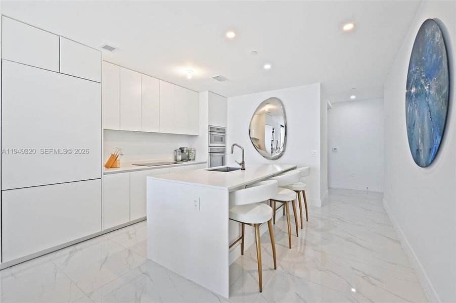 Furnished interior view inside a new home in , Miami (Image 7).