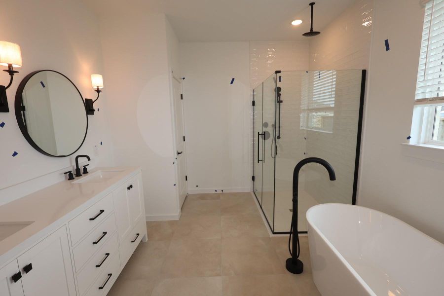 Spa-like primary bath Spa-like primary bath