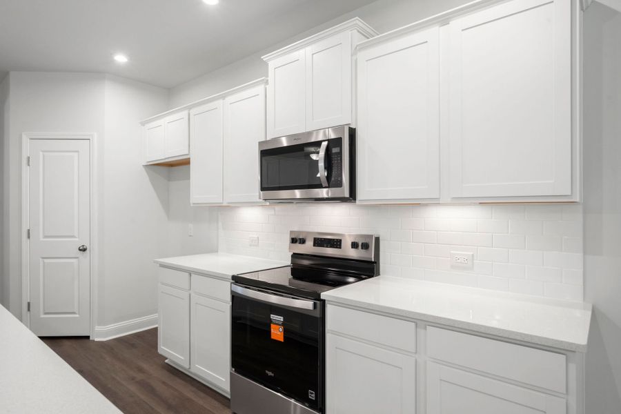 Furnished interior view inside a new home in Waterways, Richmond Hill (Image 9).
