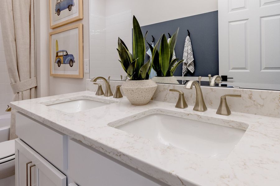Representative interior finishes for a home built from the Skye by Risewell Homes in Cypress Bluff, Groveland (Image 10). Representative interior finishes for a home built from the Skye by Risewell Homes in Cypress Bluff, Groveland (Image 10).