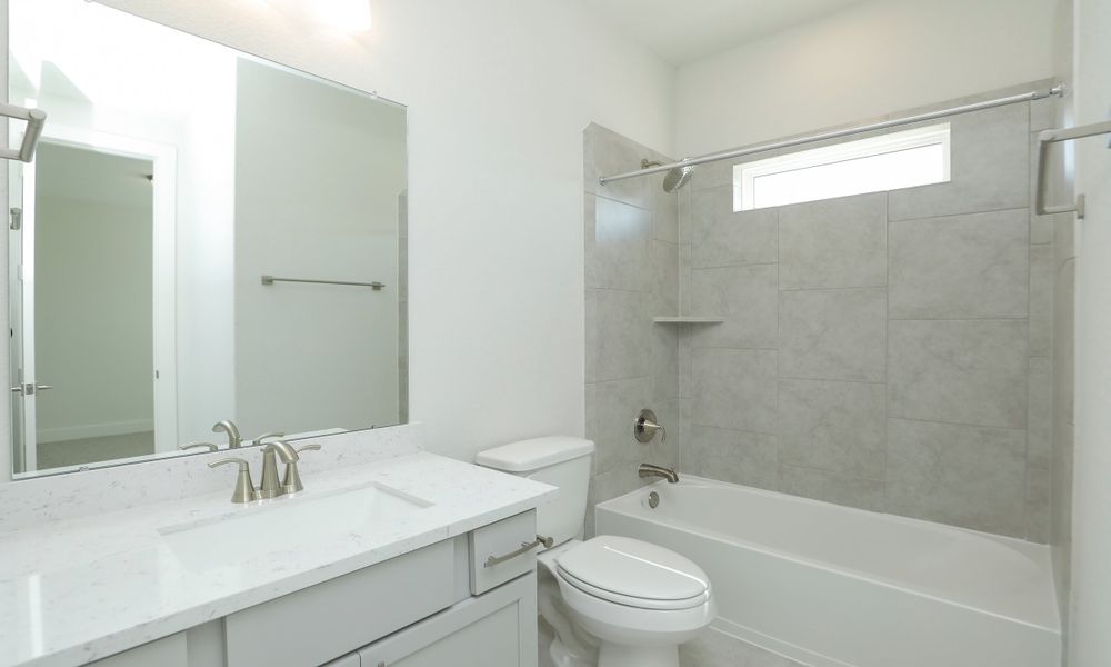 Furnished interior view inside a new home in Independence Heights, Houston (Image 15). Furnished interior view inside a new home in Independence Heights, Houston (Image 15).