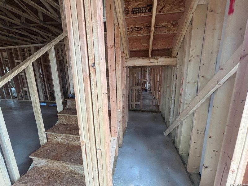 In-progress construction of a new home in The Summit at Saddlebrook Ranch 55's, Schertz, TX (Image 19). In-progress construction of a new home in The Summit at Saddlebrook Ranch 55's, Schertz, TX (Image 19).