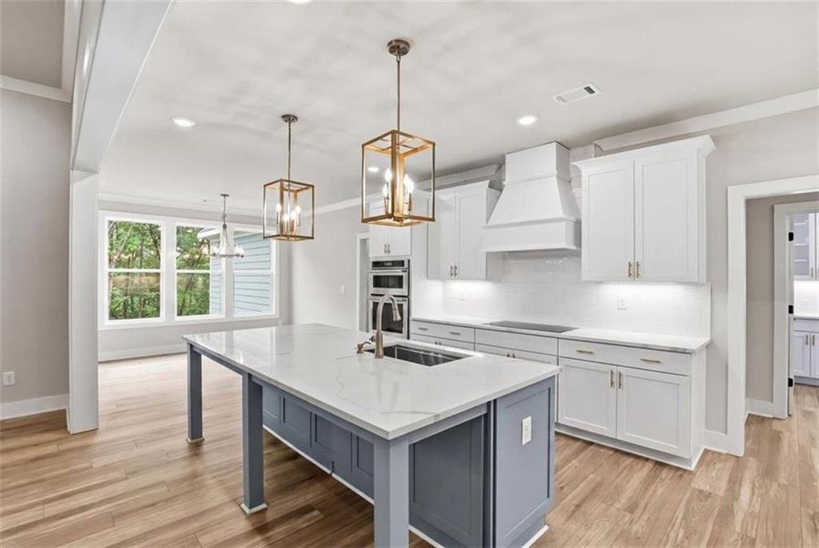 Furnished interior view inside a new home in , Clarkesville (Image 6).