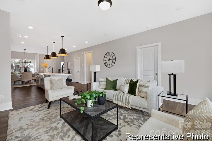 Furnished interior view inside a new home in Edgewater Lakeview On Your Lot, Lancaster (Image 13). Furnished interior view inside a new home in Edgewater Lakeview On Your Lot, Lancaster (Image 13).