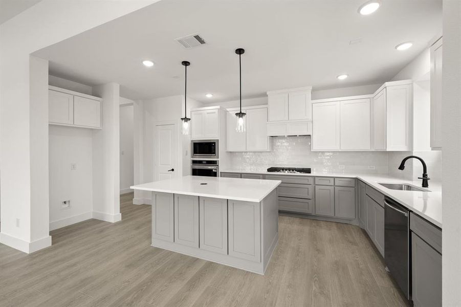 Furnished interior view inside a new home in Westside Preserve, Midlothian (Image 29).