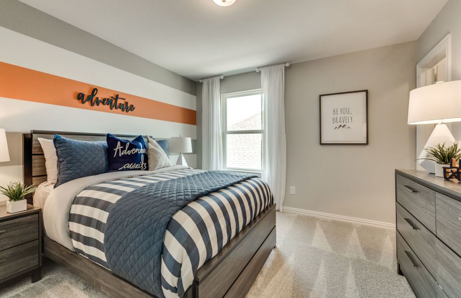 Furnished interior view inside a new home in Kings Way, Denton (Image 13).