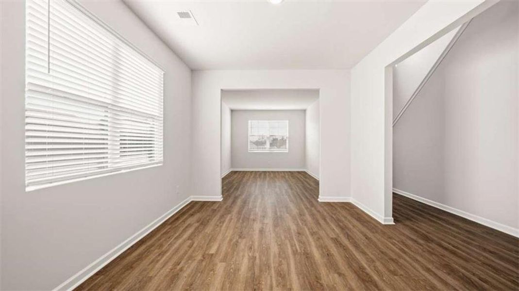 Spacious, unfurnished interior of a new home in Oakchase at Hampton, Hampton (Image 11).