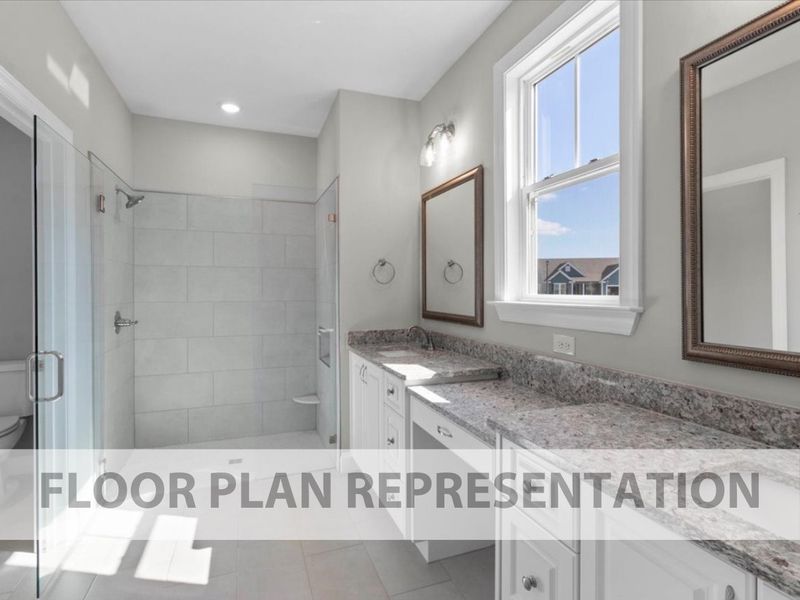 Representative furnished interior of a home built from the Jamison by Ivey Homes in Sinclair at Crawford Creek, Grovetown (Image 7).