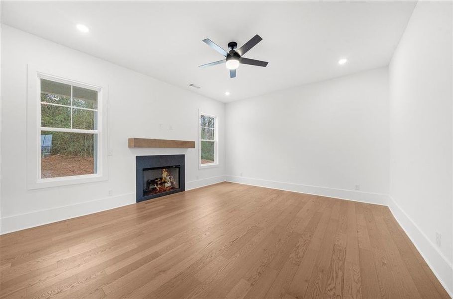 Spacious, unfurnished interior of a new home in , Canton (Image 26).