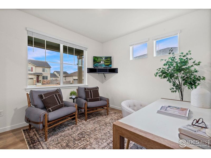 Furnished interior view inside a new home in Vantage, Berthoud (Image 29).