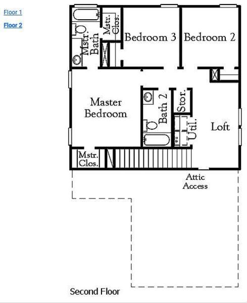 2D floor plan layout of this home in Westridge Cove, Conroe, TX (Image 3). 2D floor plan layout of this home in Westridge Cove, Conroe, TX (Image 3).