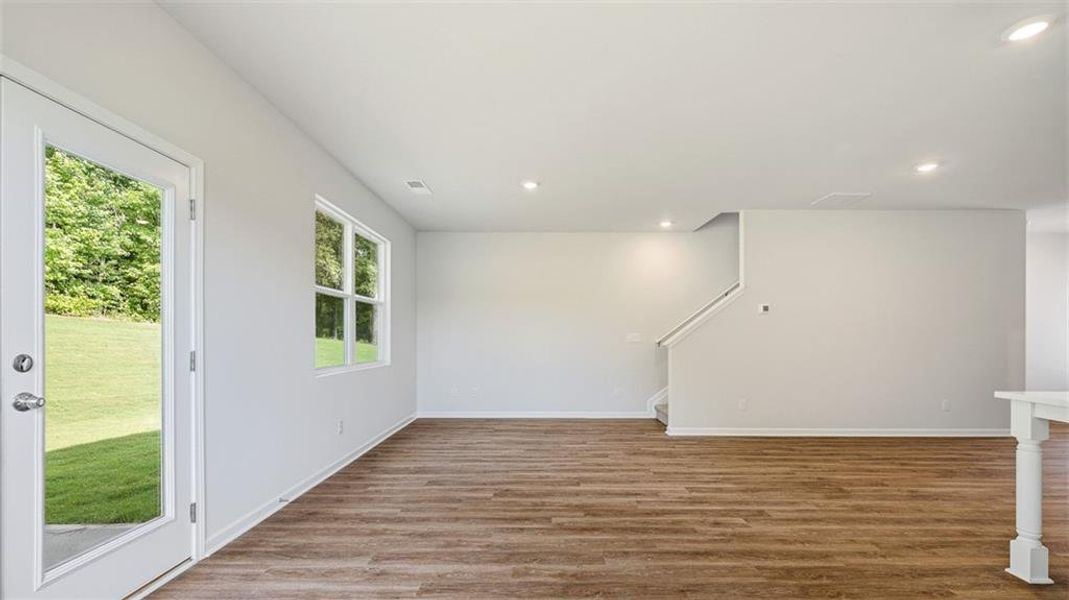 Spacious, unfurnished interior of a new home in Brookland Commons, Monroe (Image 15).