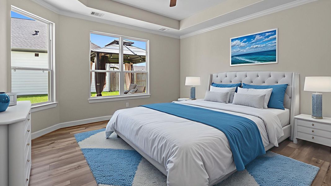Representative furnished interior of a home built from the Portico by Epcon Communities in Winfrey Estates, Tomball (Image 10). Representative furnished interior of a home built from the Portico by Epcon Communities in Winfrey Estates, Tomball (Image 10).