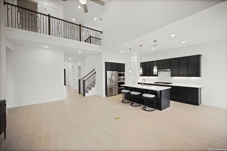 Furnished interior view inside a new home in Davis Ranch, San Antonio (Image 14).