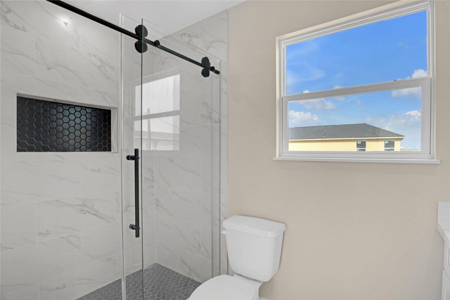 Furnished interior view inside a new home in , San Leon (Image 6).