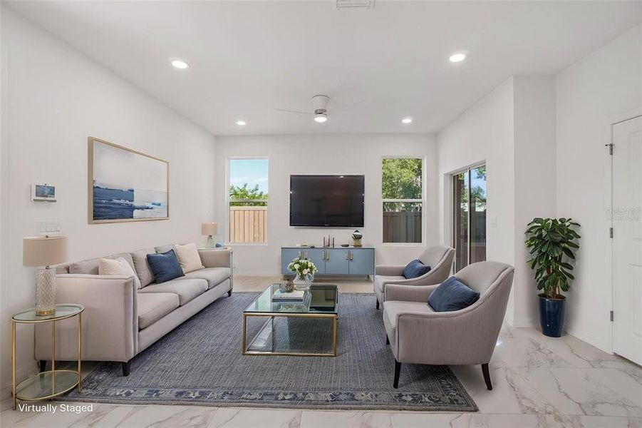 Furnished interior view inside a new home in , Brandon (Image 5).