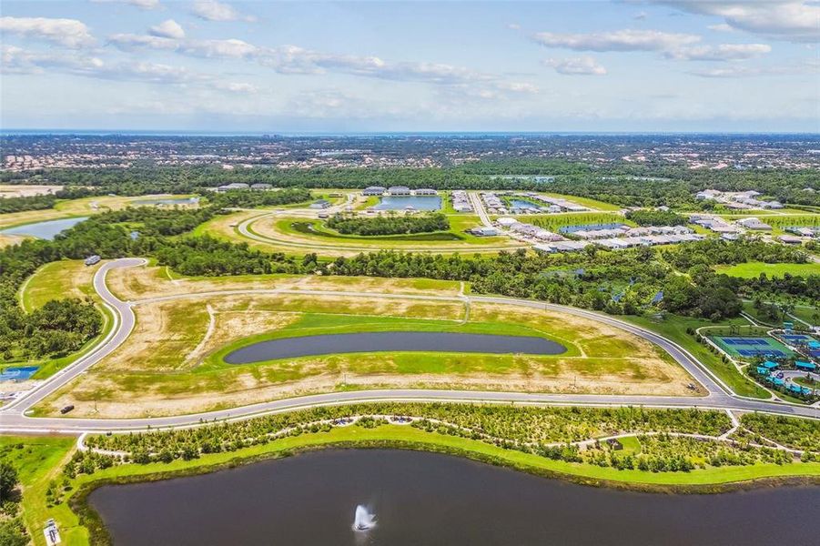 Site preparation for new homesites in Grand Park, Sarasota (Image 40).