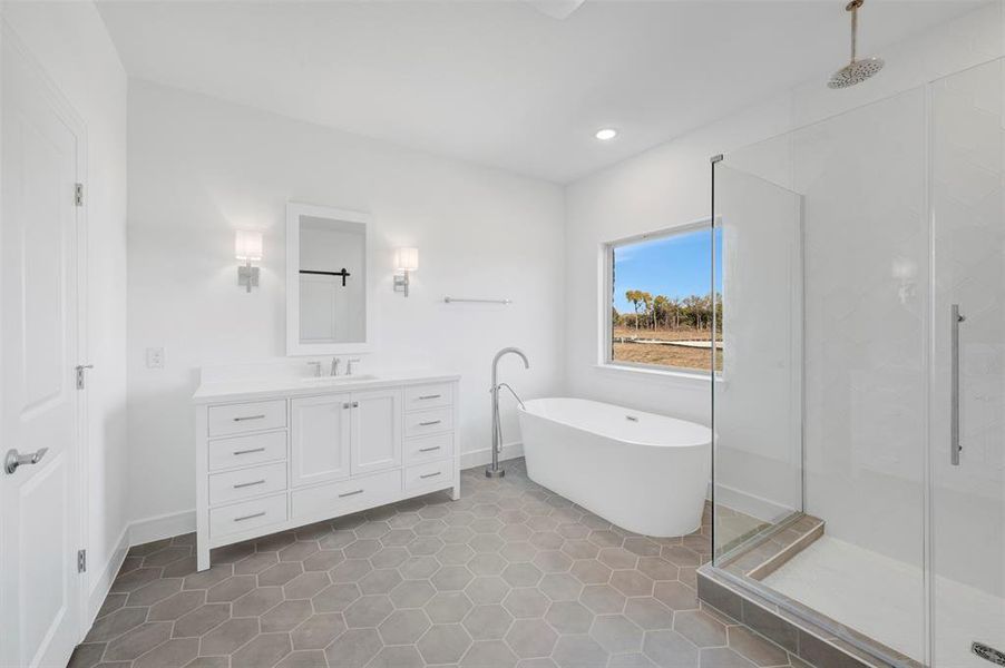 Furnished interior view inside a new home in Heath Golf & Yacht Villas, Heath (Image 6).