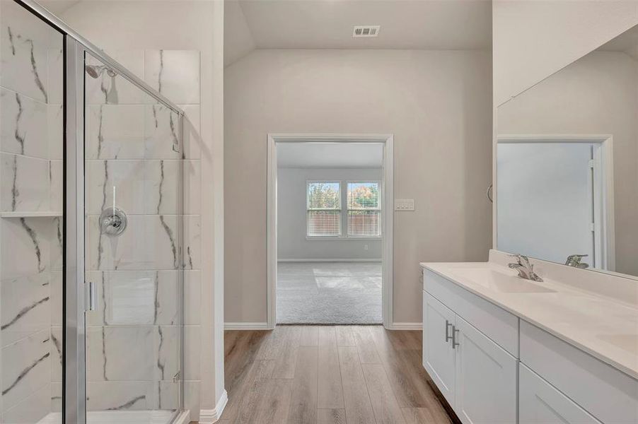 Furnished interior view inside a new home in Forest Park, Princeton (Image 14).