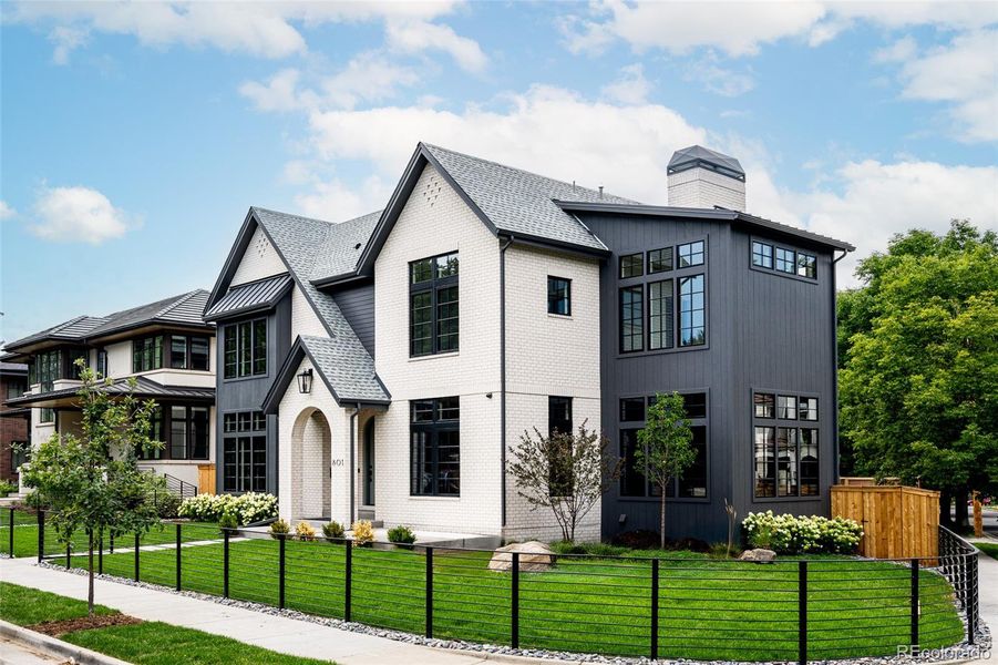 Front exterior of a new home in , Denver, CO, highlighting curb appeal (Image 2).
