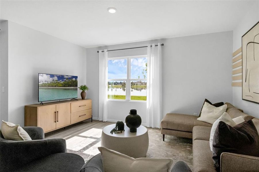 Furnished interior view inside a new home in , Lakeland (Image 10).