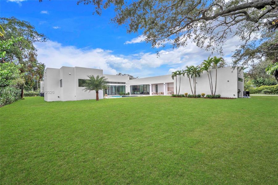 Exterior details and patio area of a home in , Miami (Image 28). Exterior details and patio area of a home in , Miami (Image 28).