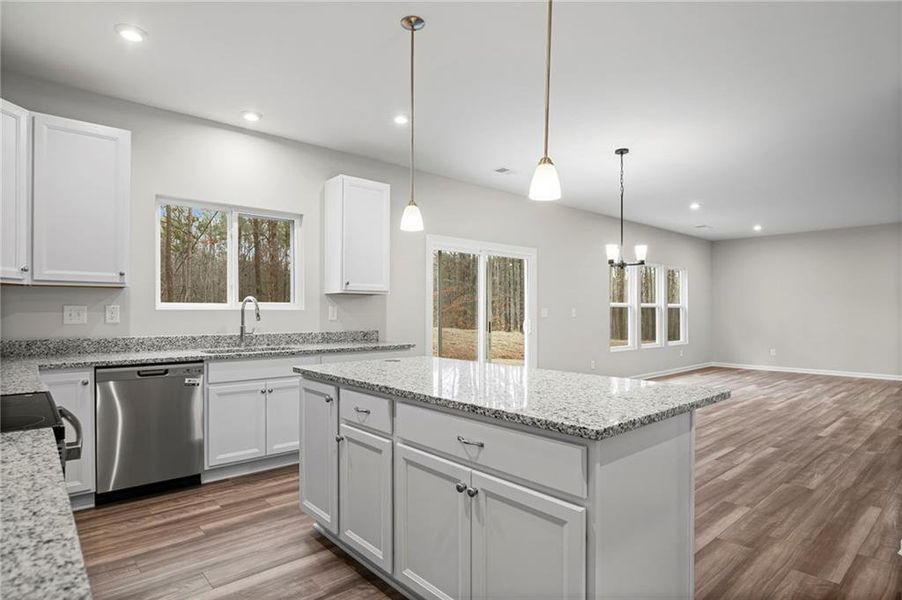 Furnished interior view inside a new home in Sage Woods, Dallas (Image 7).