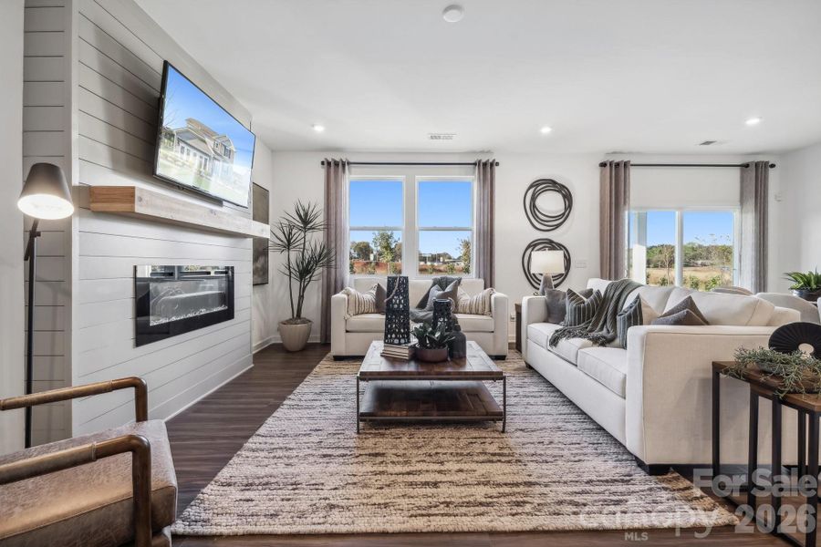 Furnished interior view inside a new home in Grants Landing, Salisbury (Image 15).