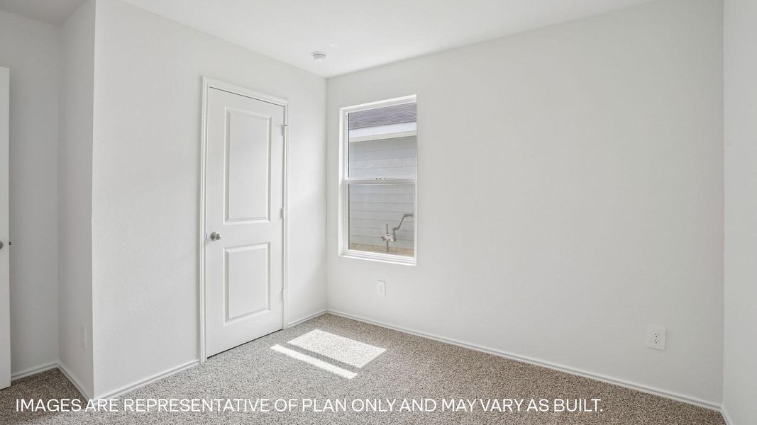 Spacious, unfurnished interior of a new home in Prairie Lakes, Buda (Image 26).