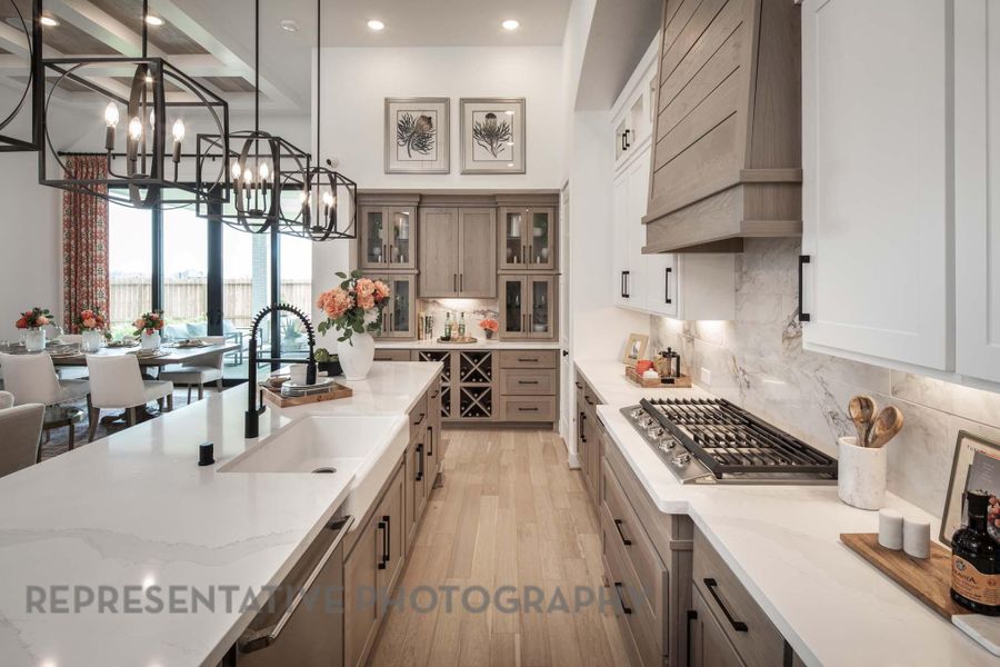 Furnished interior view inside a new home in Parten, Austin (Image 7).