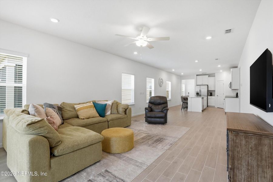 Furnished interior view inside a new home in , Jacksonville (Image 15).