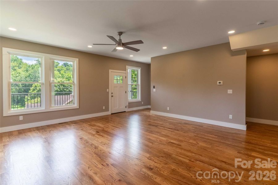 Spacious, unfurnished interior of a new home in , Asheville (Image 15).