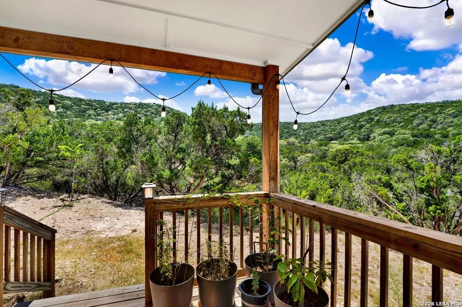 Exterior details and patio area of a home in , Bandera (Image 24).