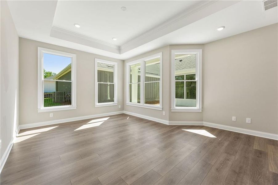 Spacious, unfurnished interior of a new home in The Courtyards at Redbud Lane, Canton (Image 14).